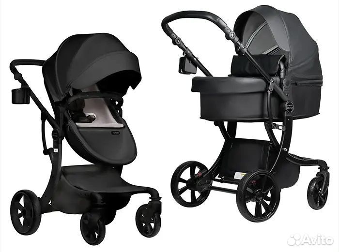 Детская коляска 2в1 Aimile PRO с реверсным блоком