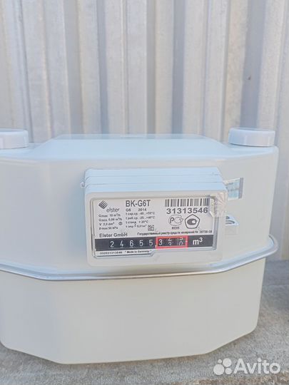Газовые счетчики bk g6