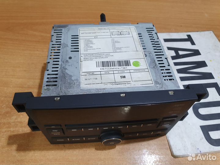 Магнитола штатная шевроле эпика 2008 год