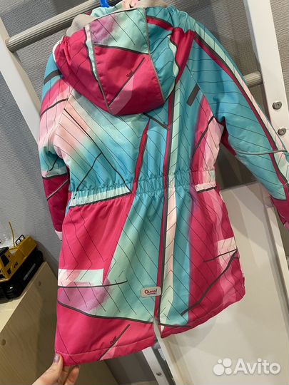 Демисезонная парка для девочки Oldos