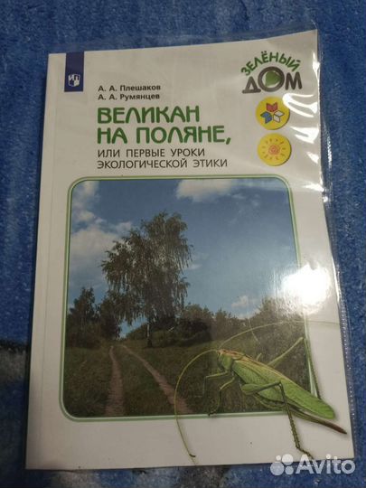Книги Плешаков Зеленый дом