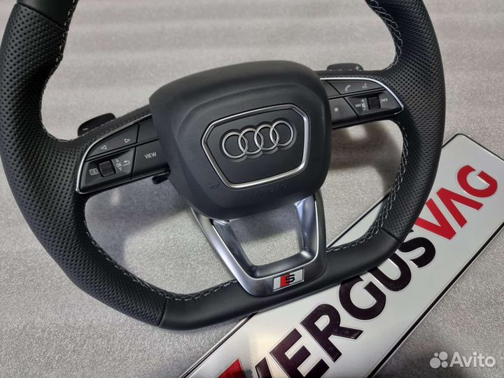 Спортивный руль Audi Q7, Q8 Оригинал