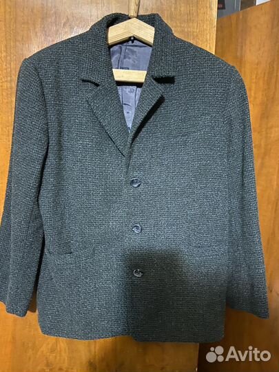 Пиджак школьный для мальчика 152