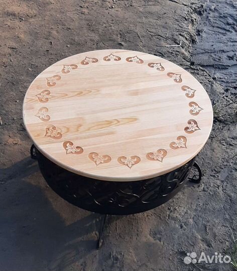 Костровая чаша - мангал - столик