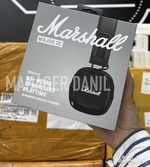 Новые наушники marshall major 4