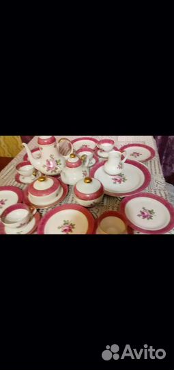 Сервиз чайный немецкий Розы