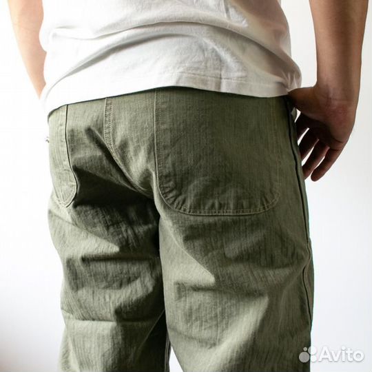 Buzz Rickson herringbone pants