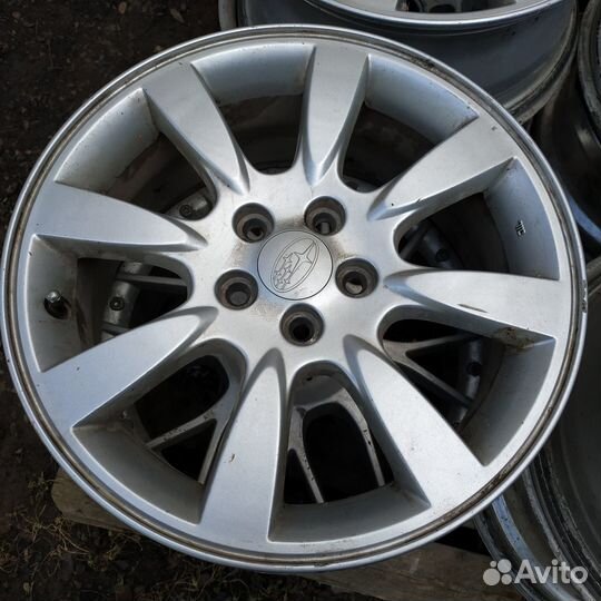 Оригинальные диски на subaru forester sg