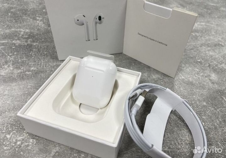 AirPods 2 + Гарантия 120 Дней