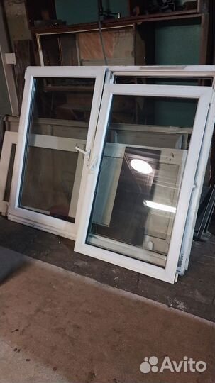 Окна пластиковые бу большие