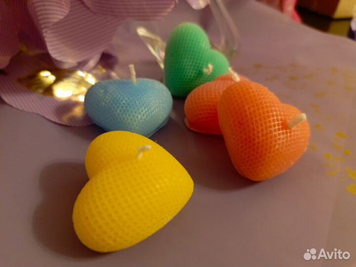 Арома Свеча сердечко