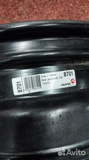 Диски KZF 16 дюймов для внедорожников