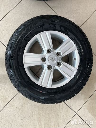 Комплект зимних колес toyota lc200