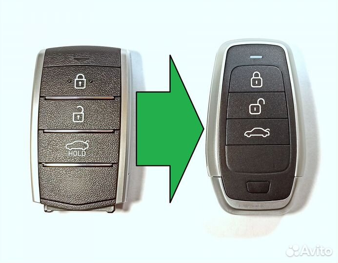 Ключ зажигания Hyundai Genesis G70 / G80 / G90