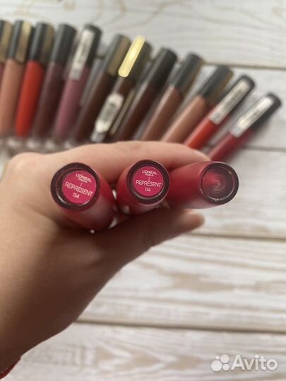 Loreal жидкие помады
