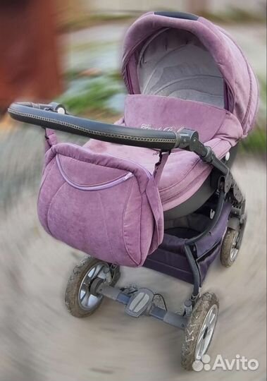 Коляска 2 в 1 Lonex Sweet Baby Pastel