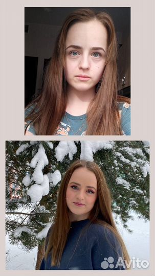 Модель на макияж