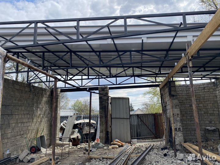 Монтаж металлоконструкций