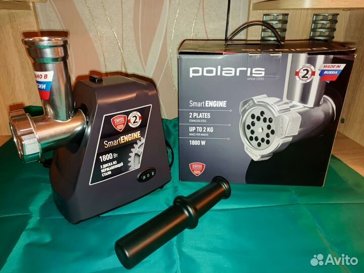 Мясорубка электрическая новая Polaris