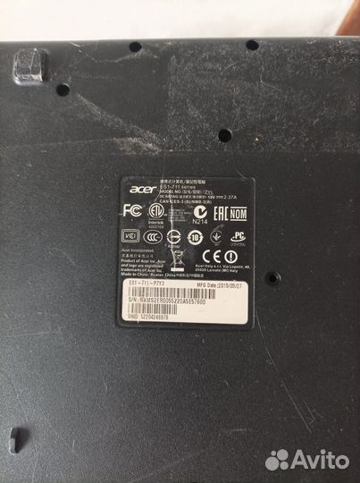 Ноутбук на запчасти