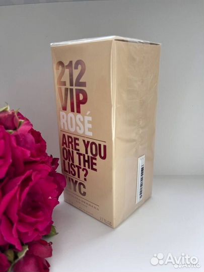 Парфюм Carolina Herrera 212 VIP Rose 80ml (Euro)