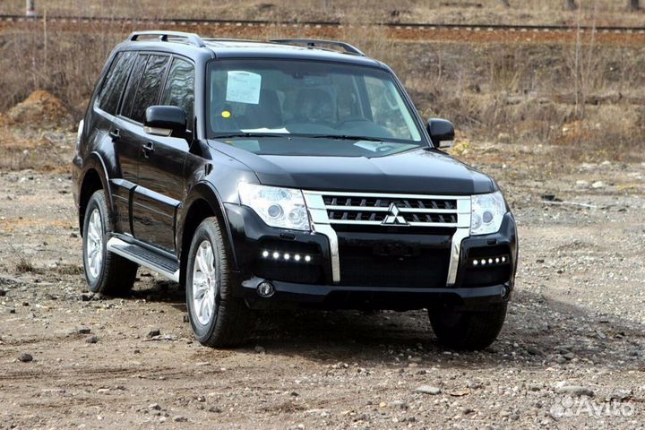 Передний бампер GT Mitsubishi Pajero 4 (2014-2020)