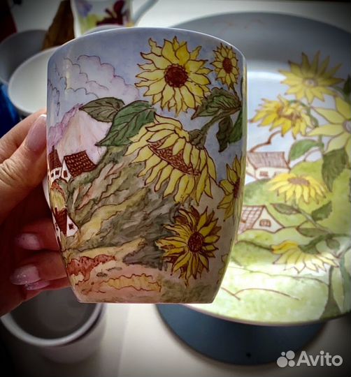 Фарфор с ручной росписью (по Вашему желанию)