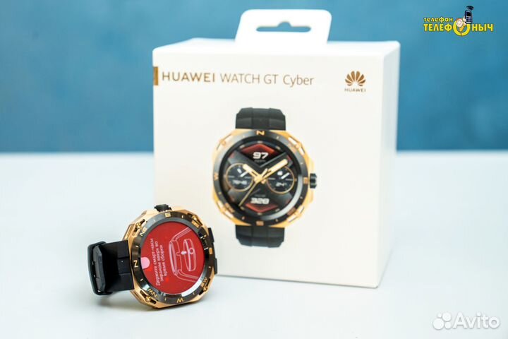 Смарт-часы Huawei Watch GT Cyber Black