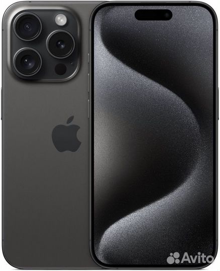 Apple iPhone 15 Pro 256GB Black Titanium eSIM