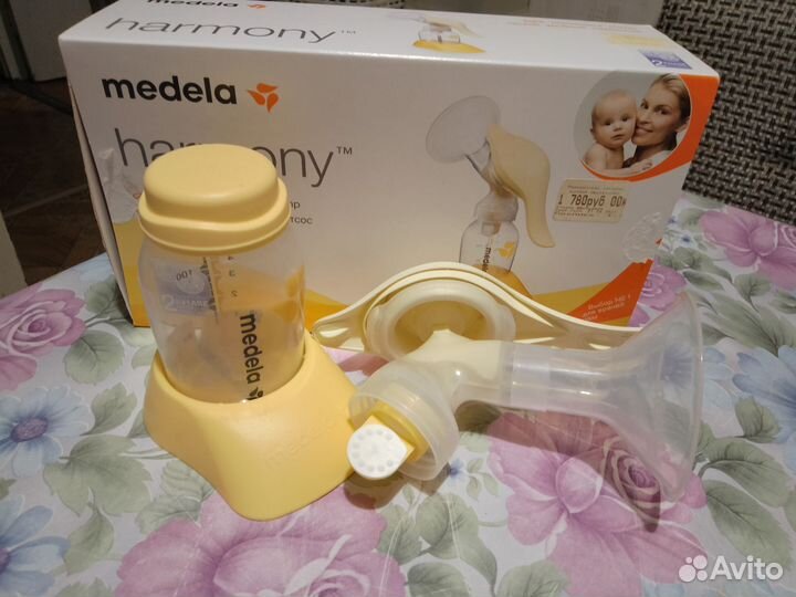 Молокоотсос medela ручной и бутылочки