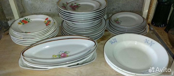 Тарелки СССР и не только