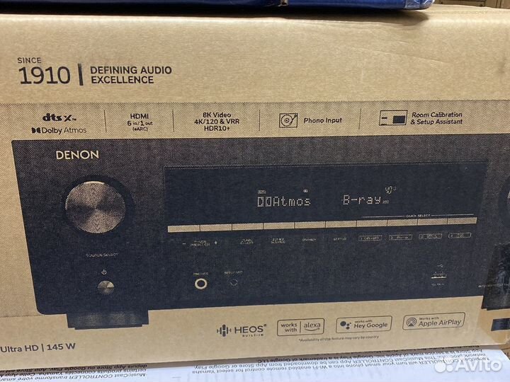 AV-ресивер Denon AVR-X1700H Black