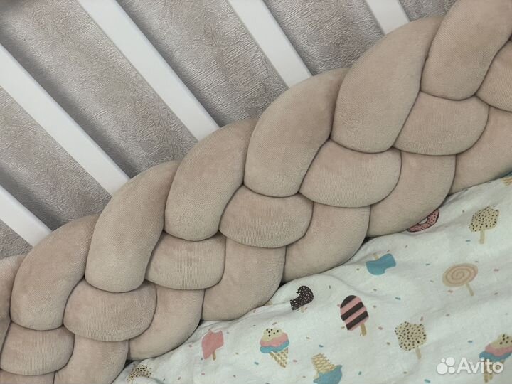 Бортик косичка