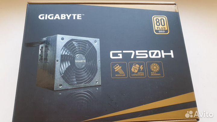 Бп Gigabyte GP-G750H 750W 80+Gold Новый