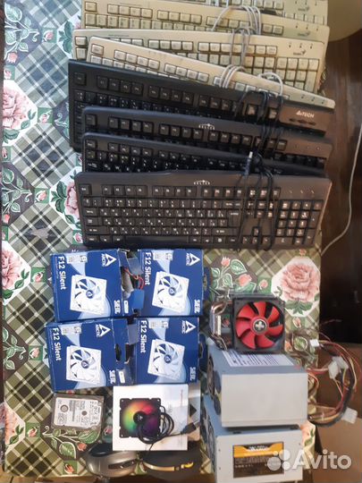 Комплектующие пк и прочее (лот)