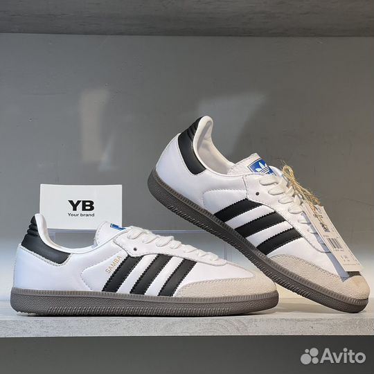 Adidas Samba кеды White