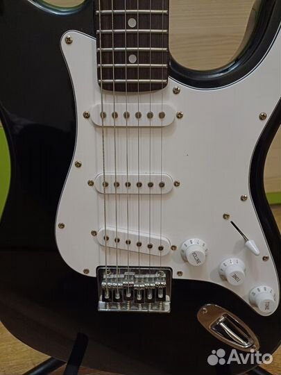 Fender squier MM stratocaster hard tail black