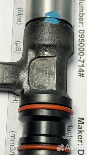 Форсунка восстановленная Хендай D4GA D6GAа