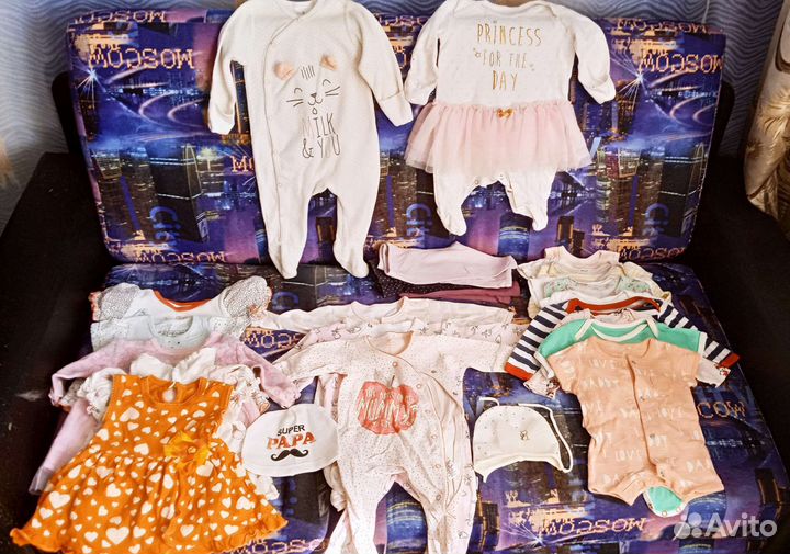 Вещи пакетом на девочку