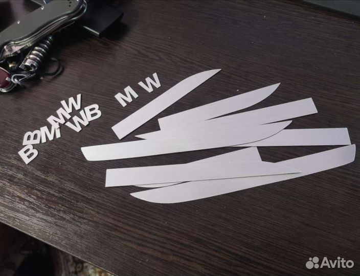 Накладка на пороги BMW F10. Накладки на пороги