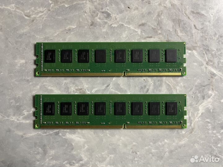 Оперативная память tecmiyo DDR3 8 GB 1333 MHz 2 шт