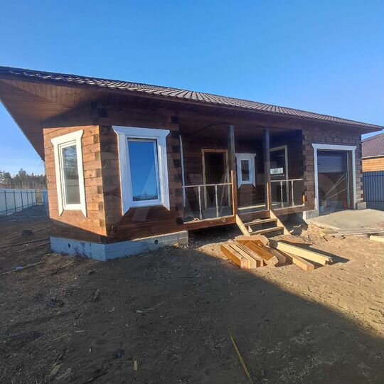 Дом 100 м² на участке 8 сот.