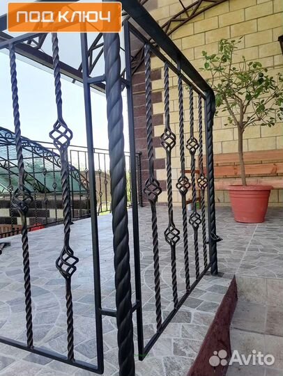 Кованые перила от производителя с гарантией