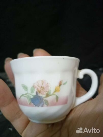 Чашка кофейная elise Франция 4 штуки