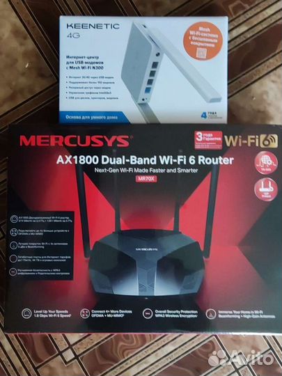 Wifi роутер mercusys/keenetic новые