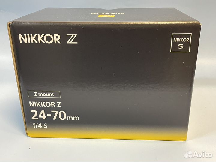 Nikon 24-70mm f/4 S Nikkor Z новый
