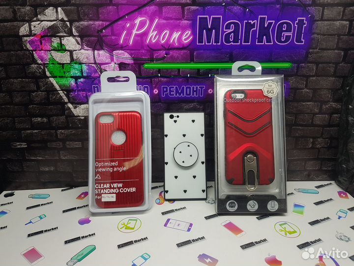 Чехлы силиконовые iPhone 6 / 6s