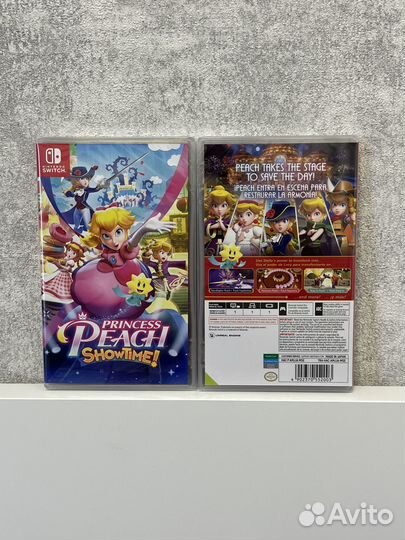 Princess Peach Showtime Nintendo Switch Новый