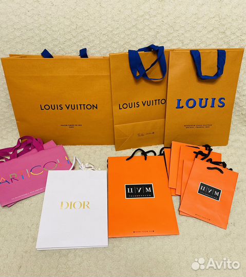 Брендовые пакеты цум LV Dior Us polo