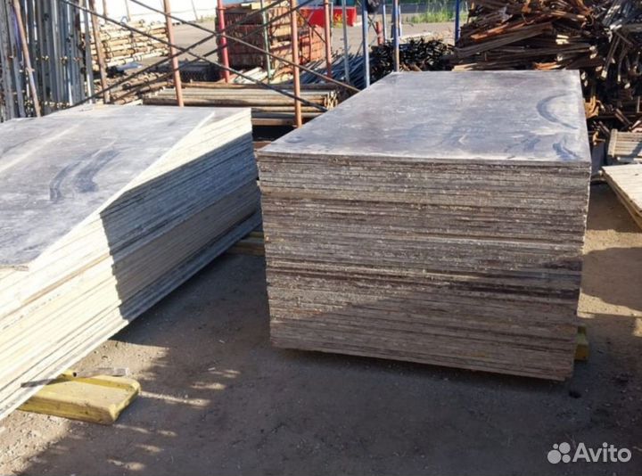 Фанера ламинированная 18 мм. Аренда